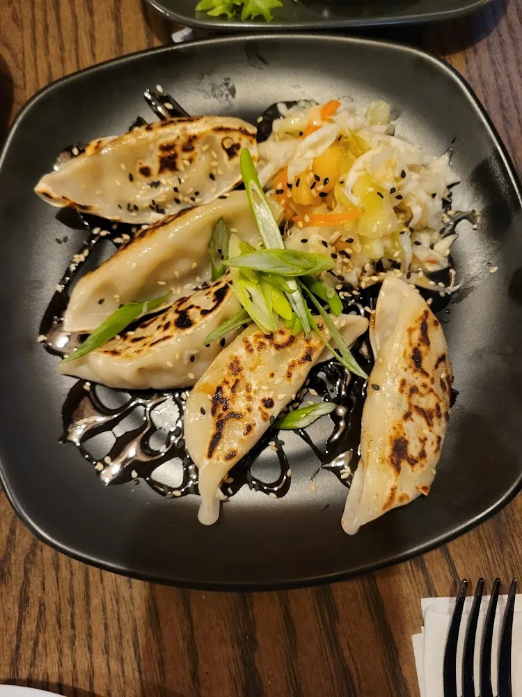 Lemongrass Ginger Veggie Potstickers